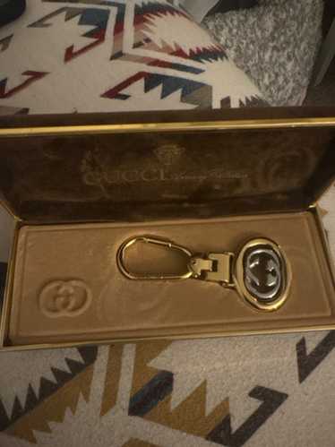 小物 GUCCI old archive keyring 小物 GUCCI old archive keyring Rare Vintage GUCCI Keychain