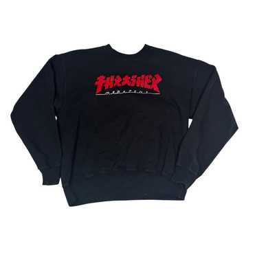 THRASHER 666 デビルデザイン ビンテージ 90s パーカー 五芒星 THRASHER 666 デビルデザイン ビンテージ 90s パーカー 五芒星