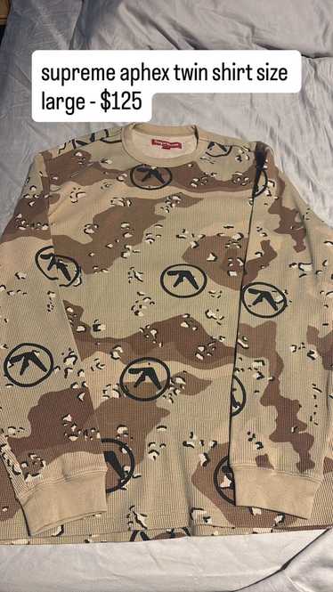 個人装備 Supreme x Aphex Twin 6-Panel \"Desert Cam Supreme Aphex Twin 6-Panel (SS25) - $60