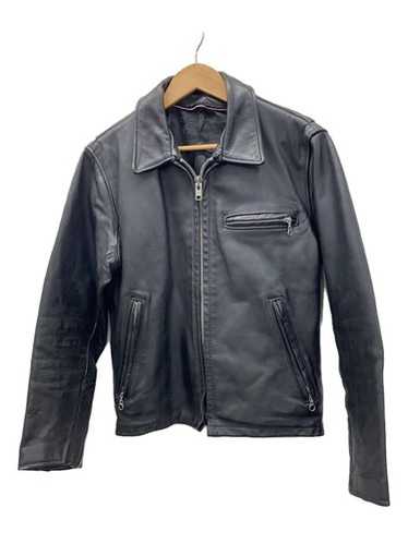 ジャケット・アウター SCHOTT 642 SINGLE RIDERSE JACKET Schott 642 Single Rider Leather Jacket Black 38 with