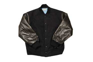 Wacko maria leather varsity - Gem