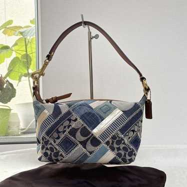 Coach denim patchwork accessory - Gem
