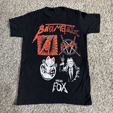 激レアBABYL BMD FOX APPAREL NOIR TEE 激レアBABYMETAL BMD FOX APPAREL NOIR TEE