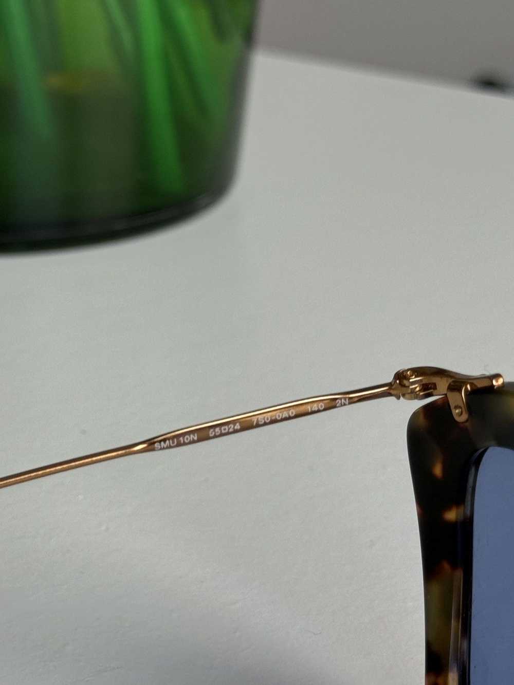 Miu Miu Miu Miu leopard oversized sunglasses desi… - image 6