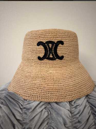 Celine raffia hat - Gem
