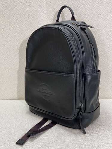 ✨極美品✨OLD COACH リュック 5408 ブラック レザー VTG LARGE Coach 5408 Drawstring / Buckle Flap Travel Leather