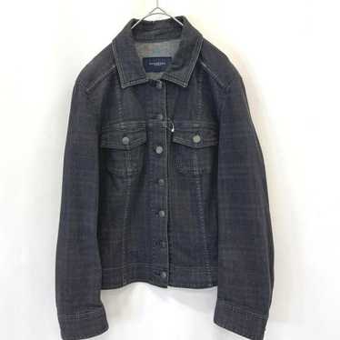 BURBERRY ダークデニムジャケット 40 Y2K BURBERRY ダークデニムジャケット 40 Y2K BURBERRY ダークデニム