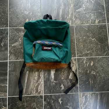 EASTPAK 90s made in usa ヴィンテージ カーキ スエード Eastpak