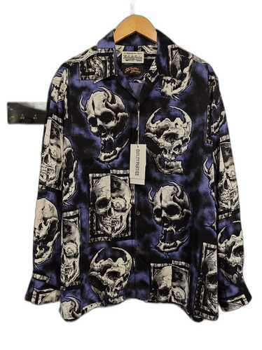 トップス WACKO MARIA Skull Pattern Print Shirt WACKO MARIA Skull Pattern Print Shirt Wacko Maria Wacko