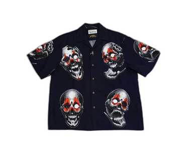 トップス WACKO MARIA 56 TATTOO HAWAIIAN SHIRT WACKO MARIA 56 TATTOO STUDIO / HAWAIIAN SHIRT S/S