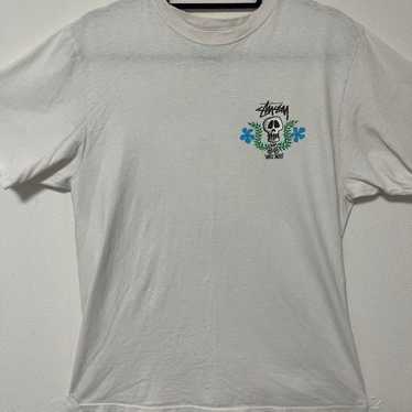 【OLD STUSSY】Stussy Skulls Tee Stussy X Vintage Skull Bones Camo T Shirt Medium NWOT Short