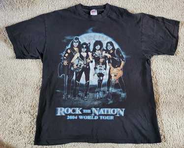 KISS ROCK THE NATION 2004 WORLD TOURTシャツ KISS ROCK THE NATION2004 WORLD TOUR Tシャツ Kiss Rock The