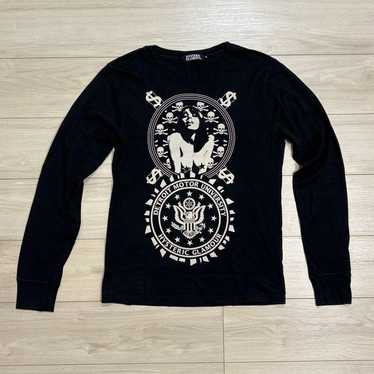 トップス HYSTERIC GLAMOUR Long sleeve T-shirt / L hysteric glamour long sleeve super soft size | Depop