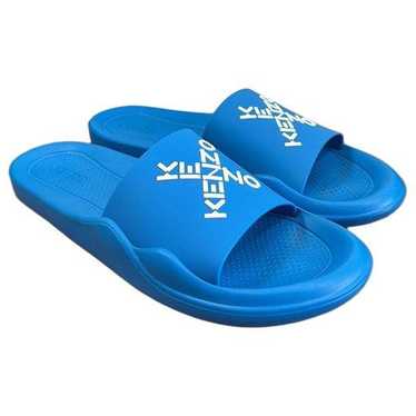 サンダル Kenzo Slide Sandal With Logo Kenzo Logo Rubber Slide Sandals - Shoes - Save Extra 30% OFF
