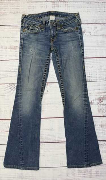 美品　True Religion デニム 30.33 JOEY SUPER T True Religion Jeans Women's Joey Super T MEMPHIS wash