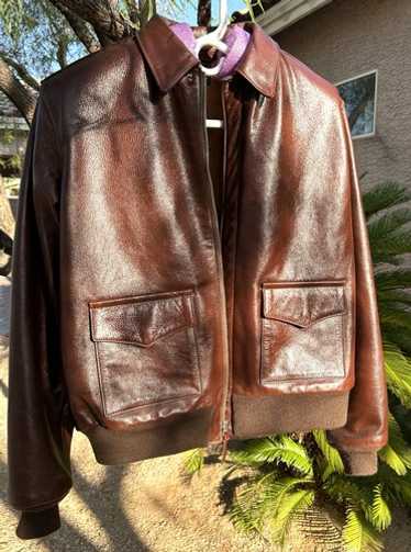 ジャケット・アウター AERO LEATHER A-2 TALON England Type A-2 Aero Leather | JUNKY SPECIAL BLOG