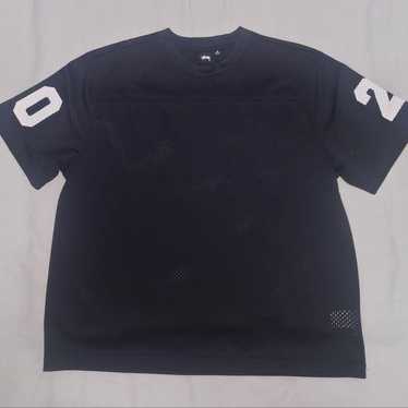 STÜSSY mesh football shirt size L used Stüssy - Mesh Football Jersey | HBX - Globally Curated