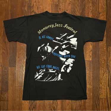 【レア】MONTEREY JAZZ FESTIVAL Tシャツ　古着 古着 90's The Monterey Jazz Festival モントレー ジャズ