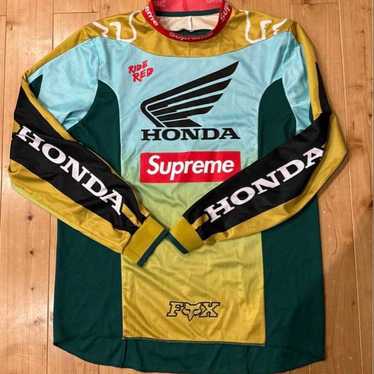 SUPREME HONDA 最高のホンダレーシングジャケット スタジャン Buy Supreme x Honda Fox Racing Puffy Zip Up Jacket 'Red