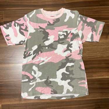 トップス SUPREME 19AW L/S POCKET TEE TRIBAL CAMO Supreme L S Pocket Tee (FW19) - $78