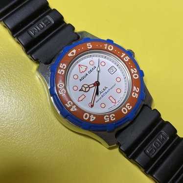 綺麗な稼働品です☺︎SEIKO ALBA AQUAGEAR 20BAR DIVER Seiko alba aqua - Gem