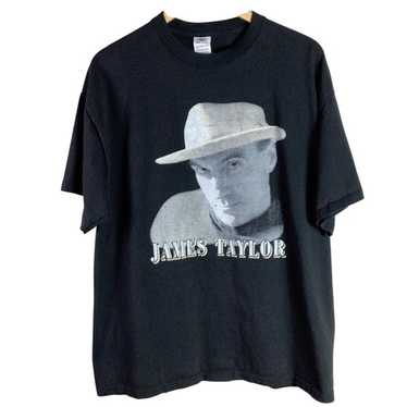 James Taylor TOUR '79 Tシャツ Vintage James Taylor “Flag” Tour '79 T-Shirt XL 70s 1970s