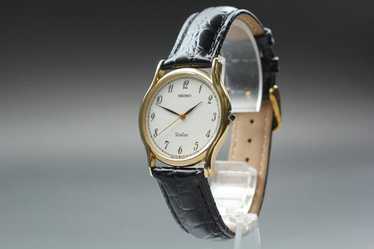 時計 SEIKO DOLCE 7741-5050 ANTIMAGNETIC 60G Vintage Seiko Dolce 7741 6050 Roman Numeral Dial Unisex