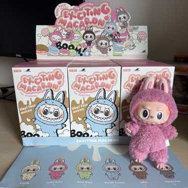 【正規品】 ラブブ Existing Macaron Lychee berry Popmart Labubu Lovebu Macaron Lychee Berry Figure with Card