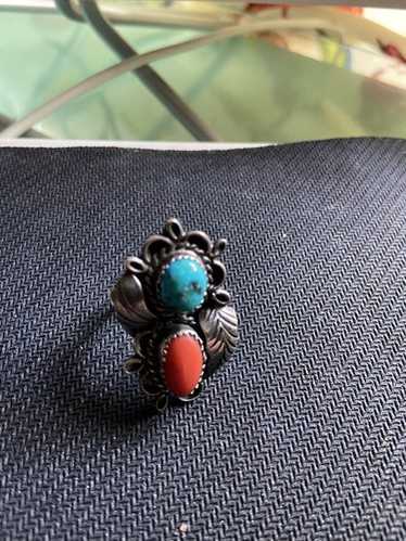 アクセサリー Vintage R. H. Begay Indian Ring アクセサリー Vintage R. H. Begay Indian Ring il_1080xN