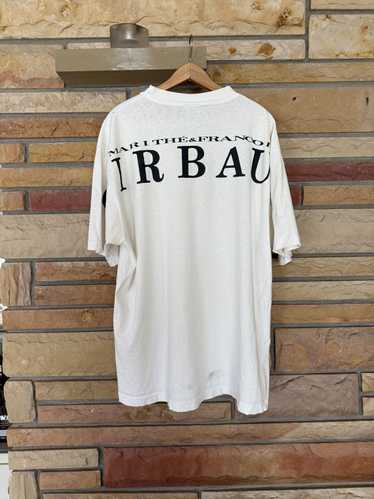 ★Marithe + Francois Girbaud★ FOOTBALL TEE cream MFG45UTS21 Vintage Marithe Francois Girbaud Mic Tee Cream T-Shirt Short