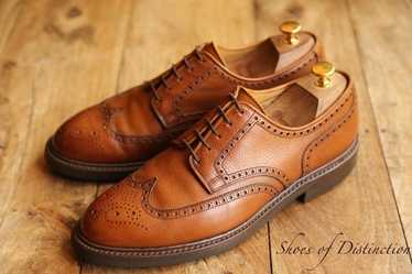Crockett＆Jones　 WEXFORD SIZE UK 8E　BROWN Crockett & Jones For Bowhill & Elliott Wexford Tobacco Suede