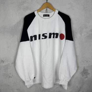 NISMO ホワイト スウェット Mサイズ 90‘sヴィンテージ NISMO Old Logo International Race Rally Sweater Large White