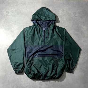 ジャケット・アウター OLD GAP 90s mountain parker Vintage 90s GAP Anorak Windbreaker Jacket,90s GAP Hoodie