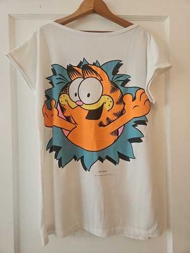 Garfield Tシャツ　ヴィンテージ　1978 Vintage 1978 Garfield and Odie T-shirt Single Stich - Etsy