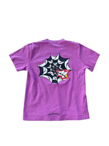 【CHROME HEARTS】MATTY BOY SPIDER L/S T-SHIRT Chrome Hearts Matty Boy Spider Web L/S T-Shirt Purple