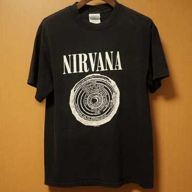 ミュージシャン NIRVANA Y2K 2003 VESTIBULE GLDAN XL NIRVANA 2003 VESTIBULE GILDAN LARGE 7931 | grea