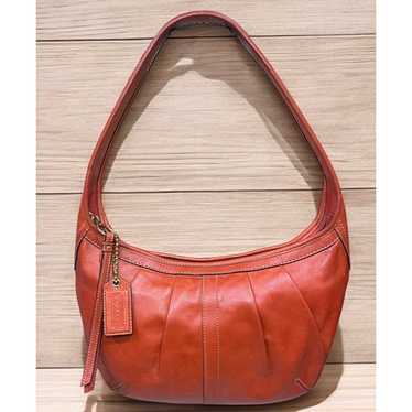 バッグ old coach Ergo hobo red leather bag y2k VINTAGE COACH / OLD COACH ERGO POCKET ZIP BAG 9033 RED Today