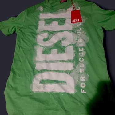関税込【DIESEL】Just K5 short sleeve T-shirt★Green★ロゴ 関税込【DIESEL】Just K5 short sleeve T-shirt☆Green☆ロゴ 関