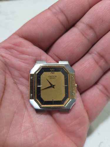 希少　CREDOR　18KT SEIKO CREDOR SIGNO SKELETON GBBD998 18K YELLOW GOLD HAND