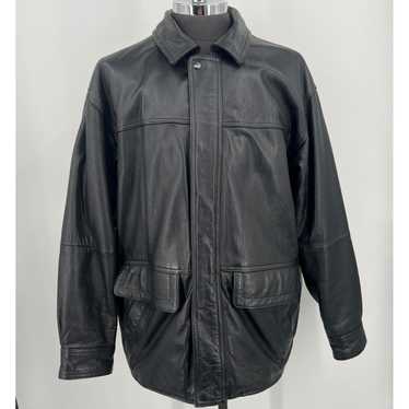 90s pierre cardin 短丈 トラックジャケット ブルゾン ブラック RUUBON ブルゾン アウター 「RUUBON」60/40 cloth track jacket