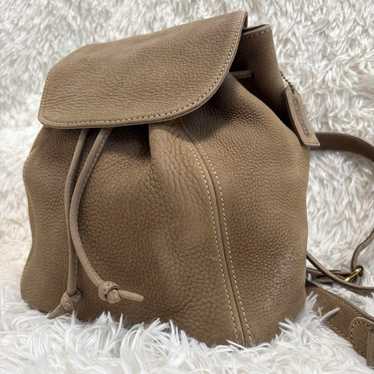 バッグ 1957 Vintage Coach Small Backpack Nubuc Vintage Coach Backpack 4938 Nubuc Leather Chamois Bag Made