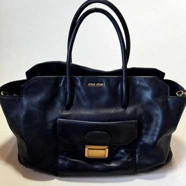 バッグ archive MIUMIU leather hand bag MiuMiu Archive Leather Shoulder Bag