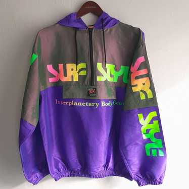 90s 80s SIDE WALK SURFER ベロアジャケット Vintage 90s O'neill Surf Light Zipper Jacket Small O'neill