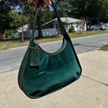 Vintage coach leather green - Gem