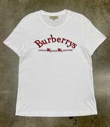 White vintage burberry t - Gem