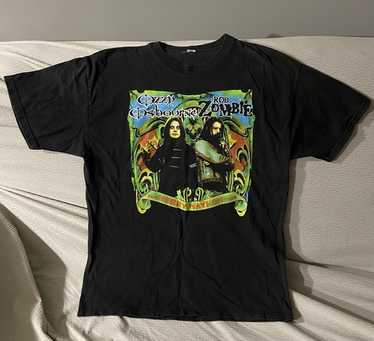 OZZY OSBORNE ROB ZOMBIE バンド Tシャツ 2001 OZZY OSBOURNE & ROB ZOMBIE 