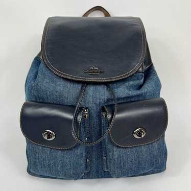 バッグ Vintage Coach Turnrock Blue Daypack バッグ Vintage Coach Turnrock Blue Daypack Coach Blue