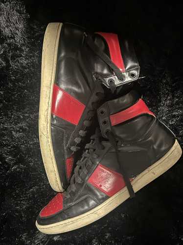 YSL ハイトップスニーカー 690797 Saint Laurent Women's SL24 High-Top Sneakers | Bloomingdale's