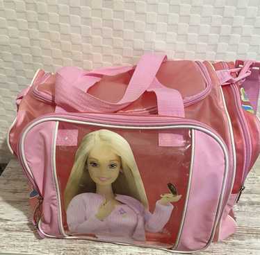Barbie　bag　バービー　レア　レトロ Barbie x Unique Vintage 1960s Black Leatherette Circle Bag