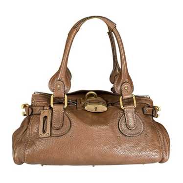 Vintage Chloé Paddington Bags Brown Y2K Chloe Paddington Brown Leather Crossbody Shoulder Bag